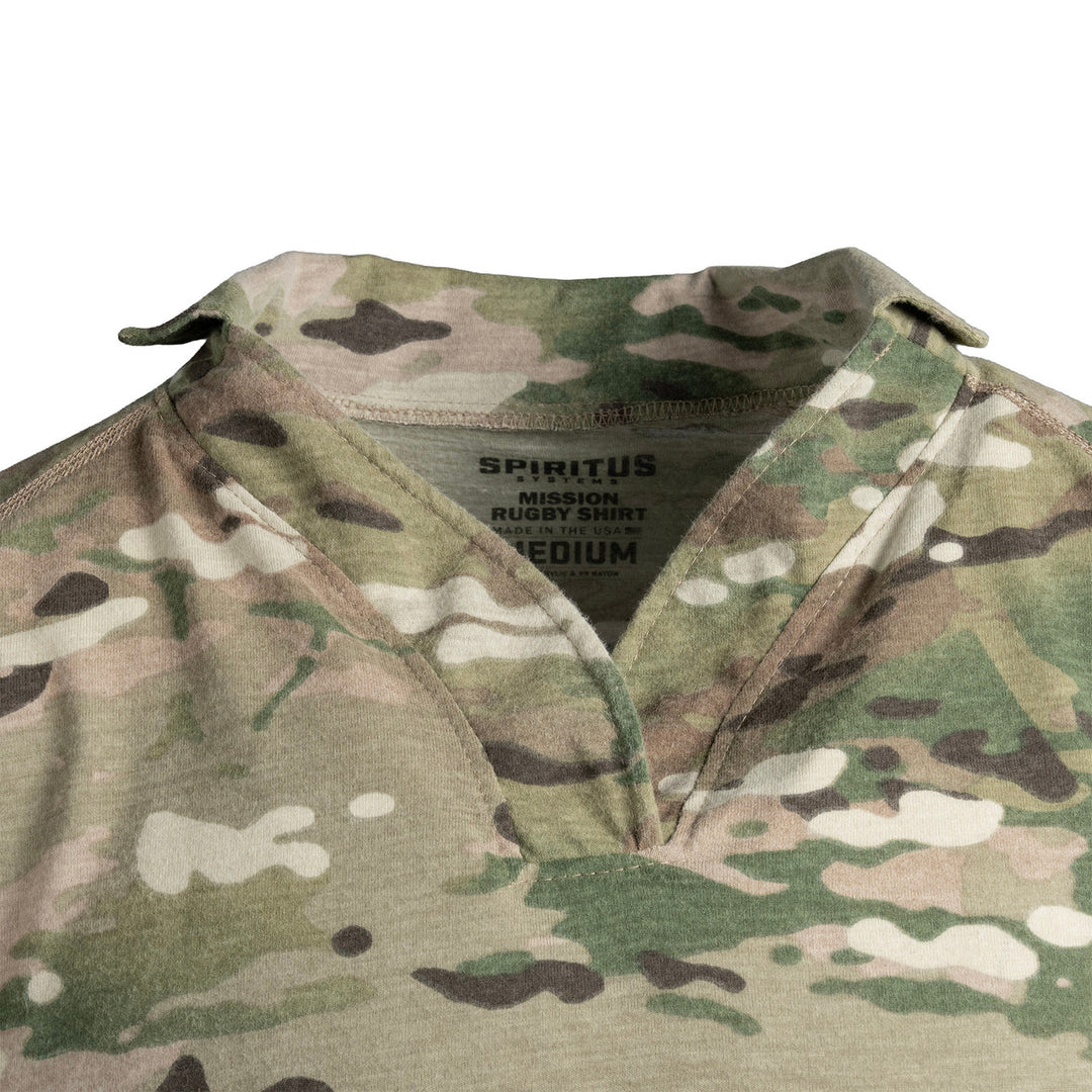Spiritus Systems Mission Rugby Shirt - Short Sleeve