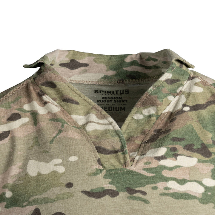 Spiritus Systems Mission Rugby Shirt - Short Sleeve