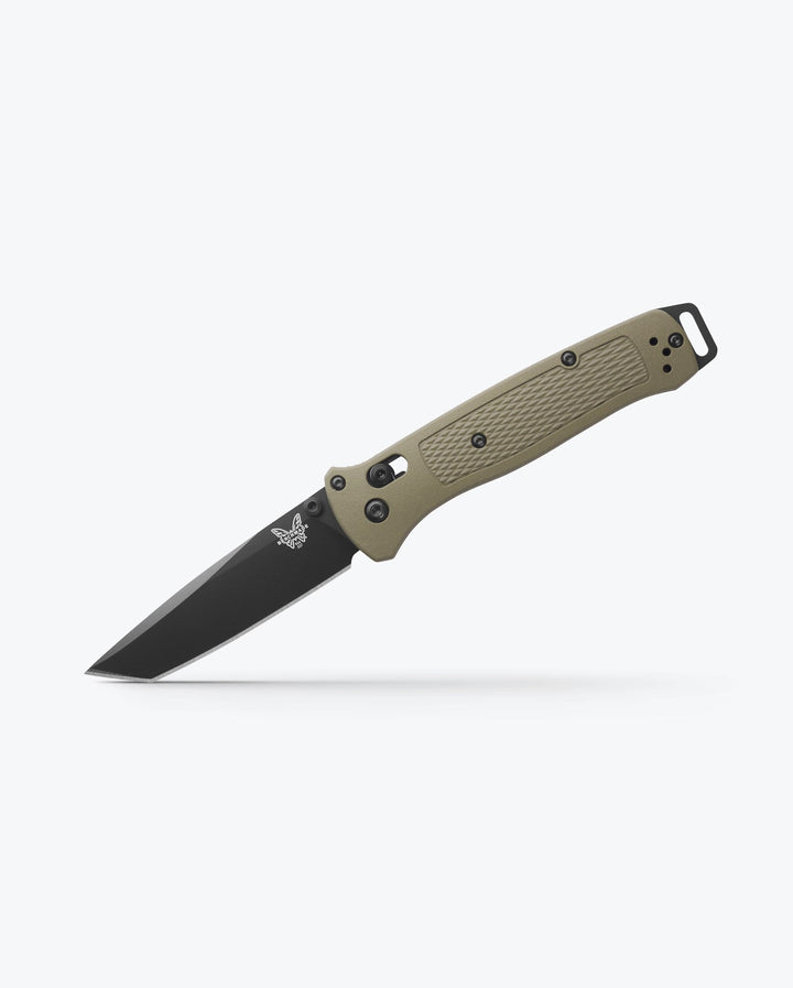 Benchmade 537BK-06 Bailout Tanto Folding Knife - Ranger Green