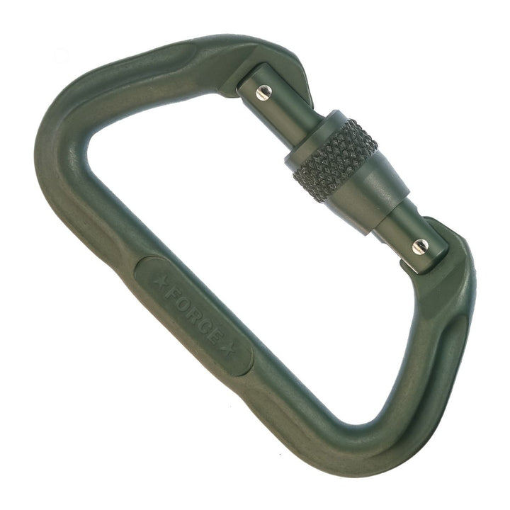 SMC FORCE Screw-Lok Locking D Carabiner