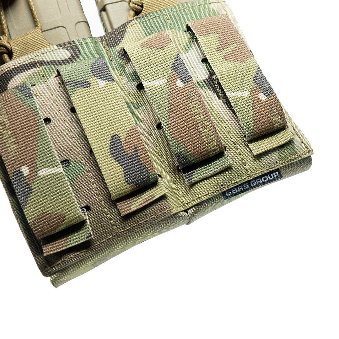 Gear - Pouches - Rifle Magazine - GBRS Group Double 5.56 Rifle Magazine Pouch - Bungee Retention