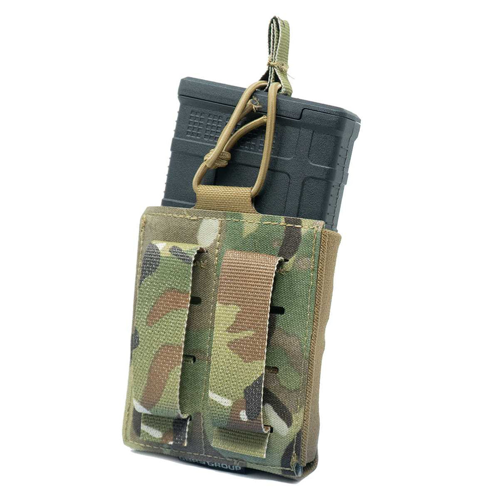 Gear - Pouches - Rifle Magazine - GBRS Group Single 7.62 Rifle Magazine Pouch - Bungee Retention