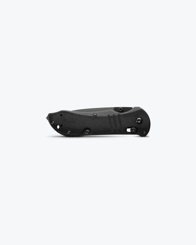 Benchmade 917SBK Tactical Triage Serrated Folding Knife - Black G10