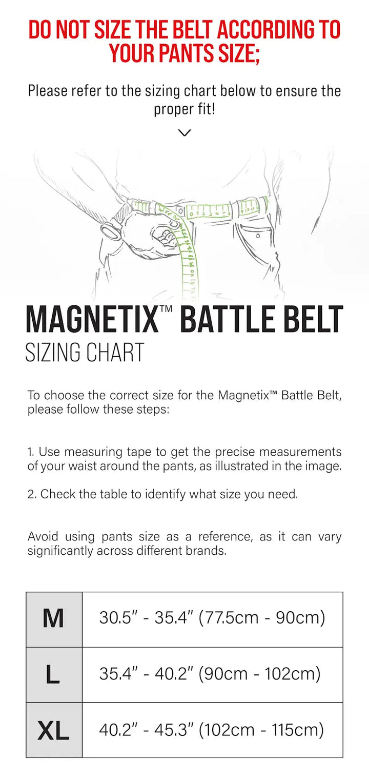 Agilite Magnetix™ Battle Belt