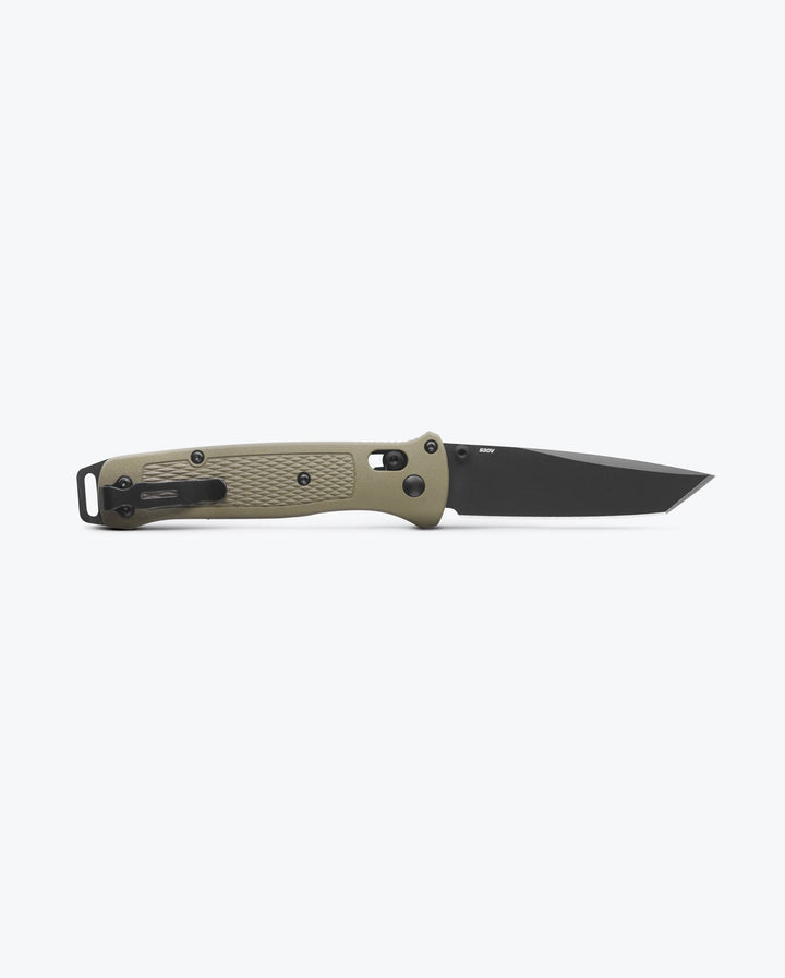 Benchmade 537BK-06 Bailout Tanto Folding Knife - Ranger Green