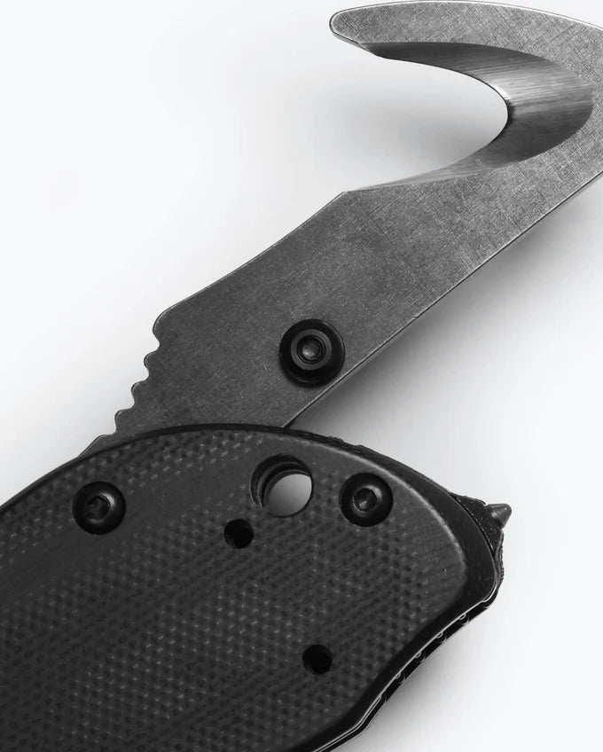 Benchmade 917SBK Tactical Triage Serrated Folding Knife - Black G10