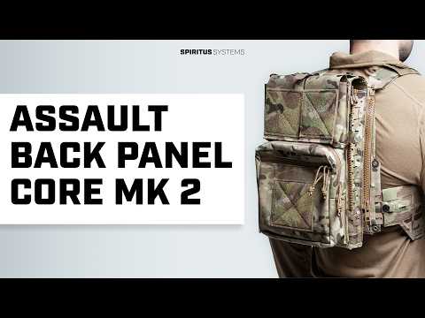 Spiritus Systems Assault Back Panel Core Mk 2