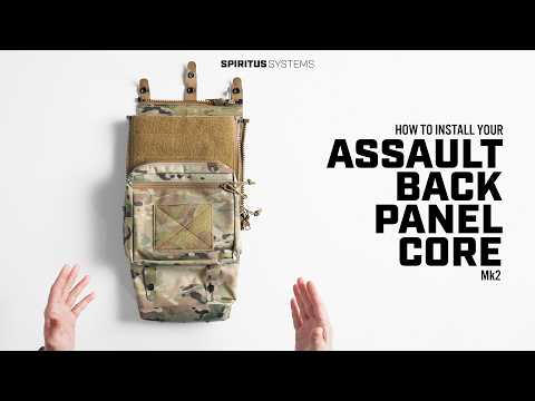 Spiritus Systems Assault Back Panel Core Mk 2