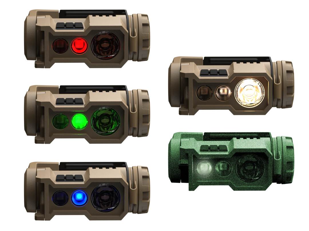 Princeton Tec Ghost X MPLS Red/Green/Blue/IR/White LED Headlamp
