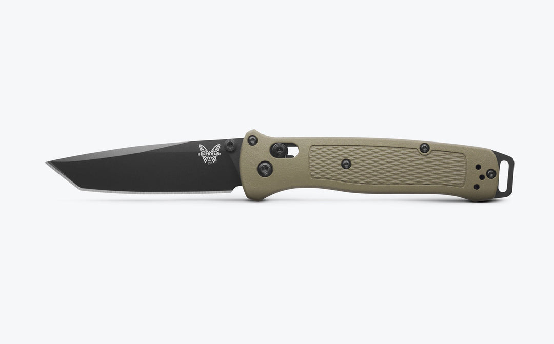 Benchmade 537BK-06 Bailout Tanto Folding Knife - Ranger Green