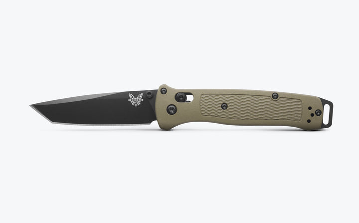 Benchmade 537BK-06 Bailout Tanto Folding Knife - Ranger Green