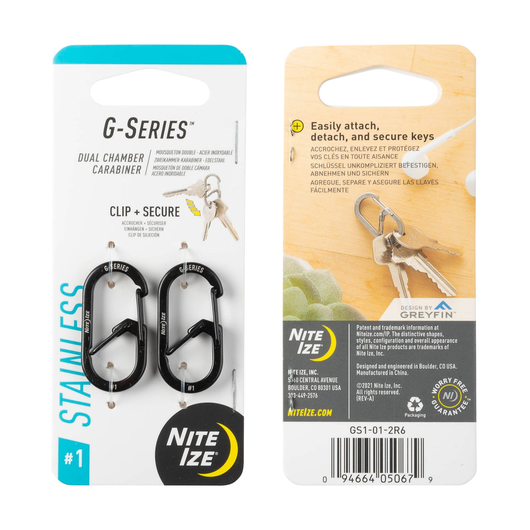 Nite Ize G-Series™ Dual Chamber Carabiner – Offbase Supply Co.