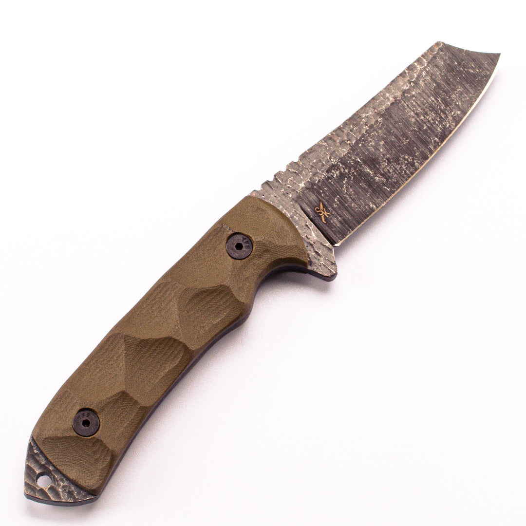 Supplies - EDC - Knives - Stroup Knives DF1 Desert Fox Fixed Blade Knife - Tan