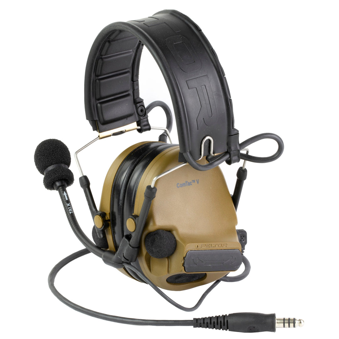 Supplies - Electronics - Communications - 3M Peltor ComTac V Headset - Single Downlead