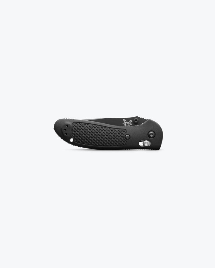 Benchmade 551SBK-S30V Griptilian Drop-Point Folding Knife - Black Grivory