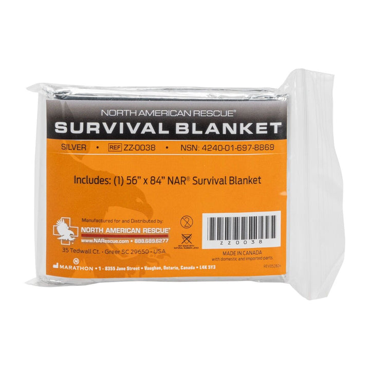 North American Rescue NAR Survival Blanket