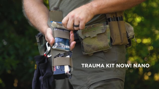 Blue Force Gear NANO Trauma Kit NOW! Medical Pouch