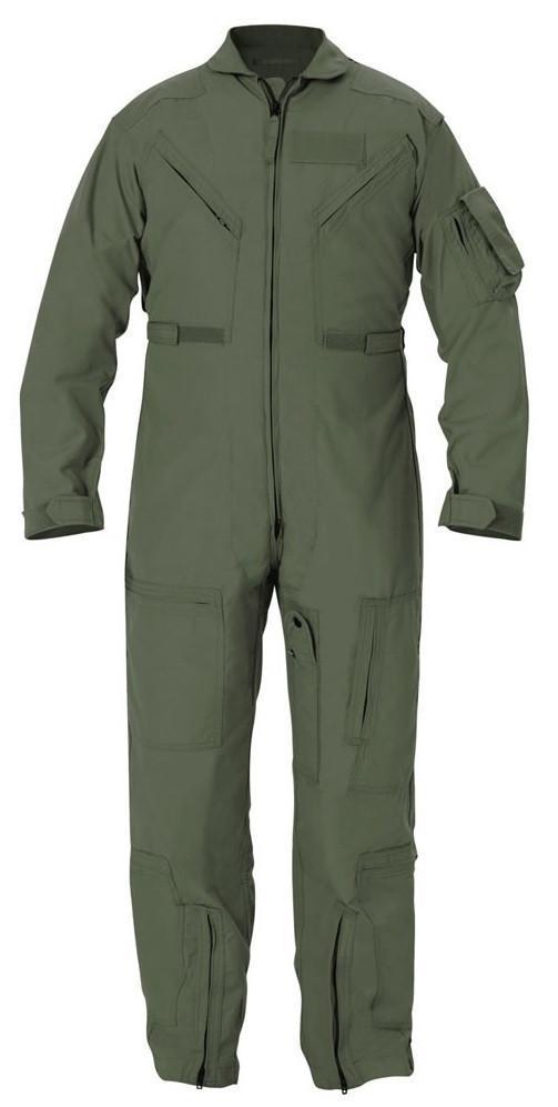 Apparel - Accessories - Full Body - USGI Flyer's CWU-27/P Sage Green Nomex Flight Suit (SURPLUS)