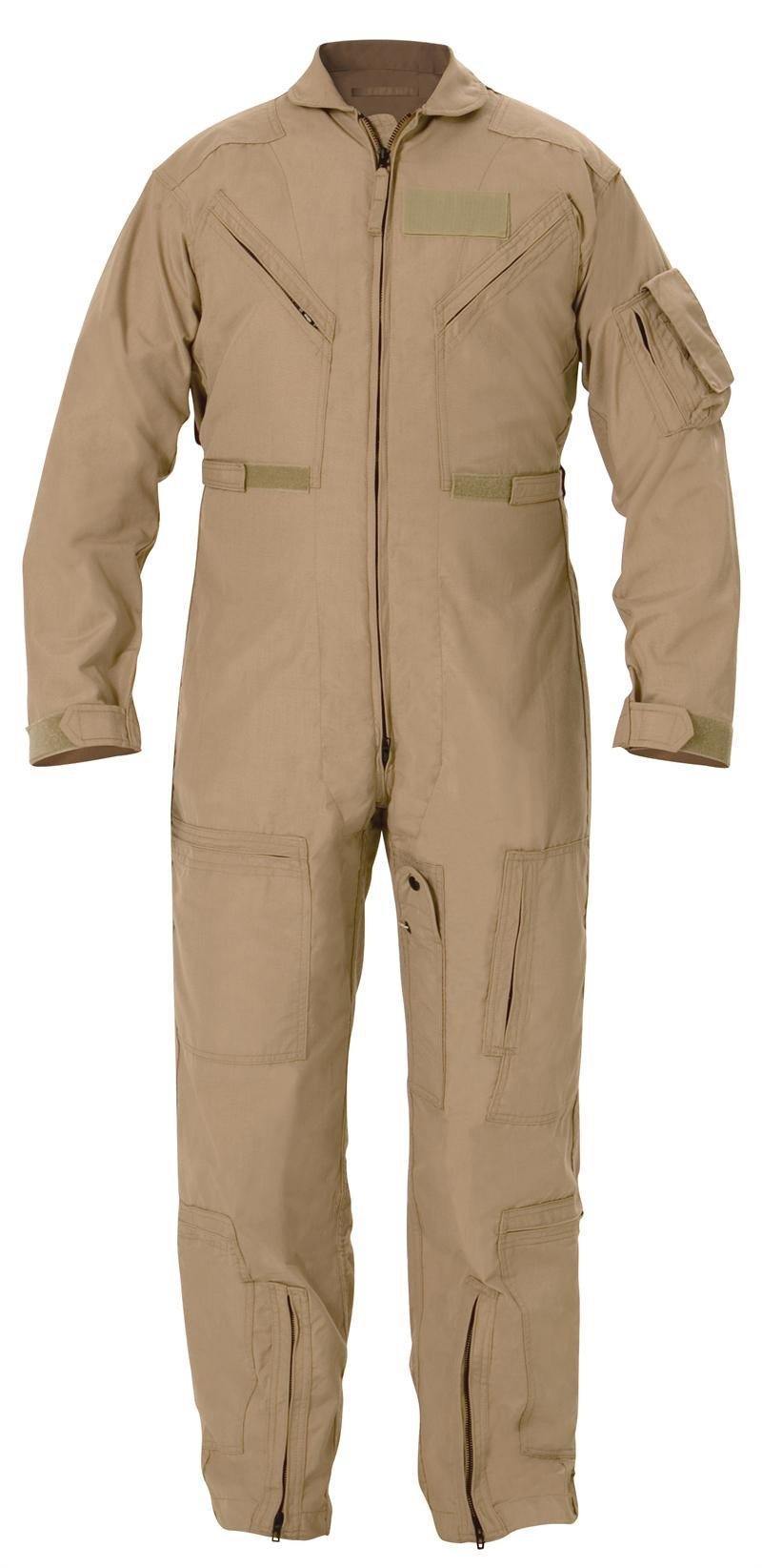 Apparel - Accessories - Full Body - USGI Flyer's CWU-27/P Tan Nomex Flight Suit