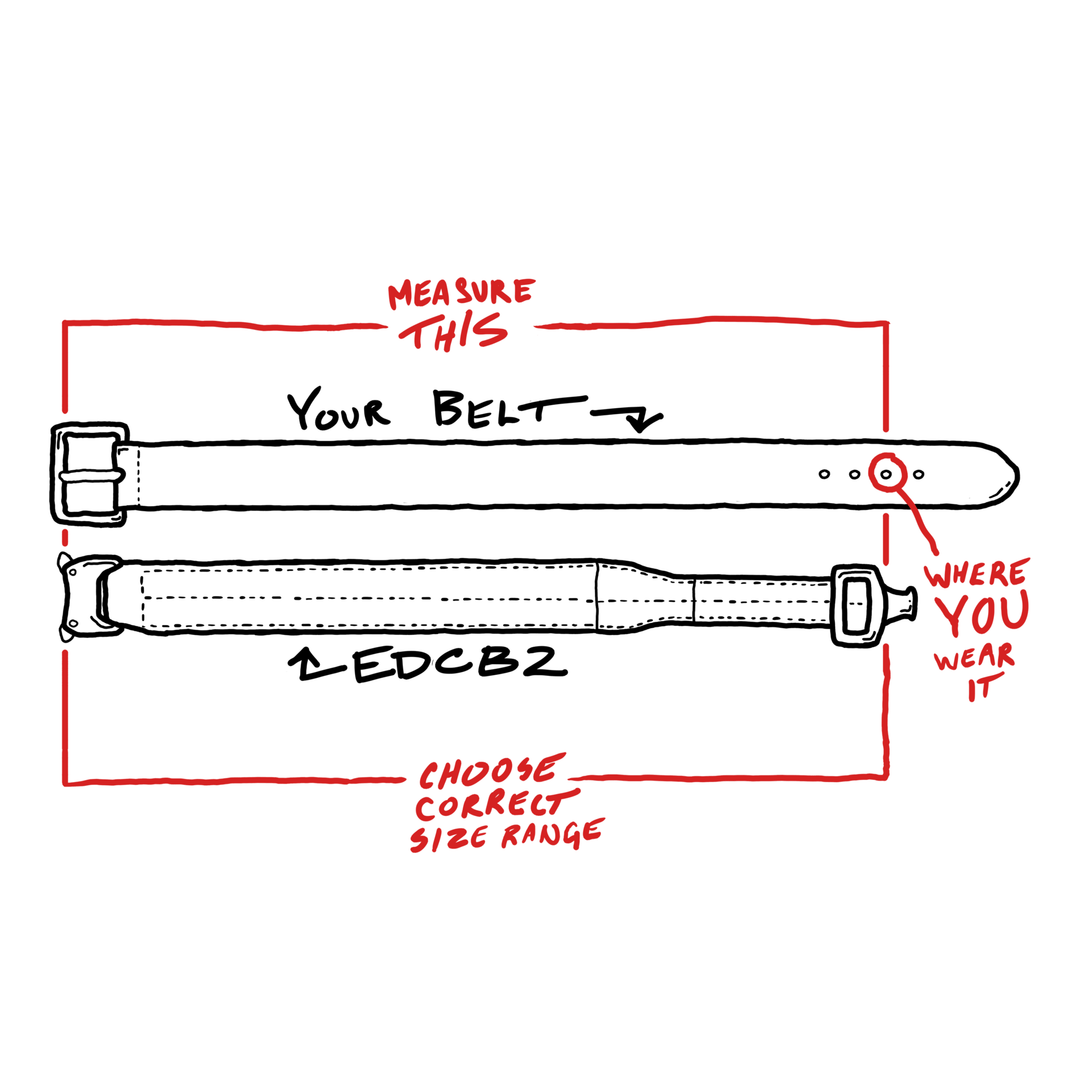 Apparel - Belts - Uniform - Ferro Concepts Everyday Carry Belt - EDCB2