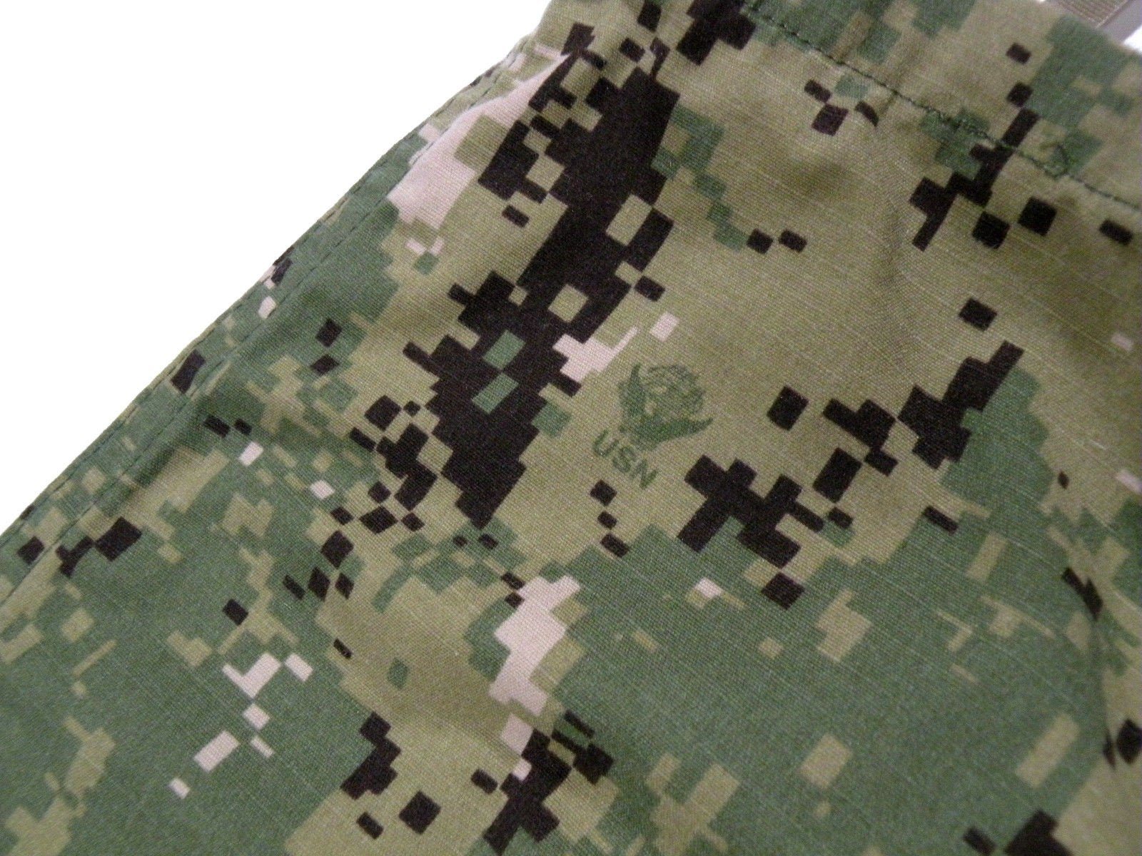 Navy USN Type III Military Working Uniform Pants Adjustable Camouflage  Ripstop 海外 即決