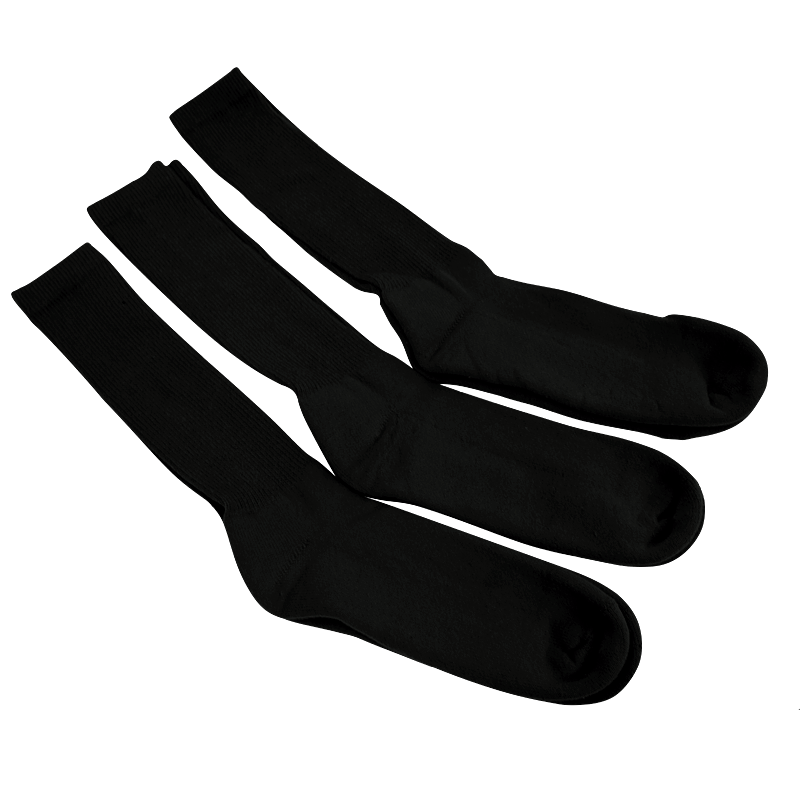 Apparel - Feet - Socks - USGI USOA Military Antimicrobial Boot Socks (3 Pack)