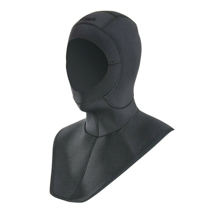 Apparel - Head - Face Covering - XCEL Military 4/3MM Thermoflex Dive Hood With Bib