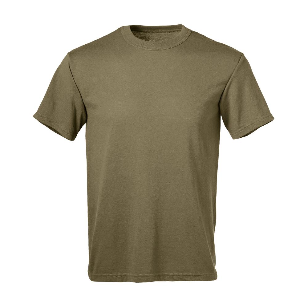 Apparel - Tops - Base Layer - Soffe 50/50 Military US Army USAF T-Shirt Undershirt 3-Pack - OCP Tan 499