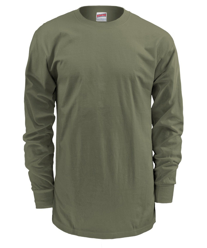 Soffe Military USMC MARPAT Long Sleeve Shirt - OD Green