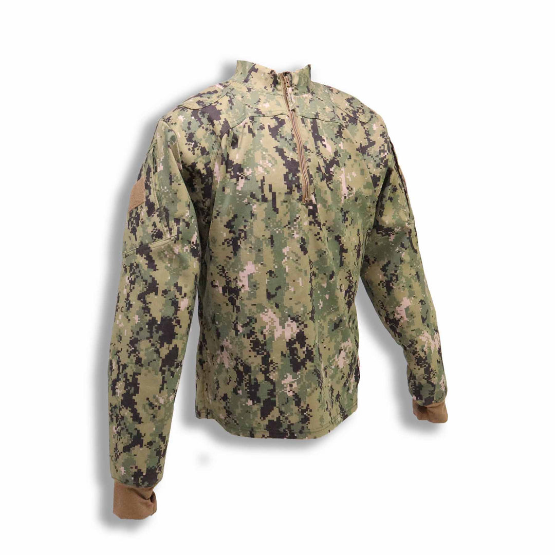 Apparel - Tops - Combat - USGI US Navy IWCS Inclement Weather NWU Type III Woodland Combat Shirt