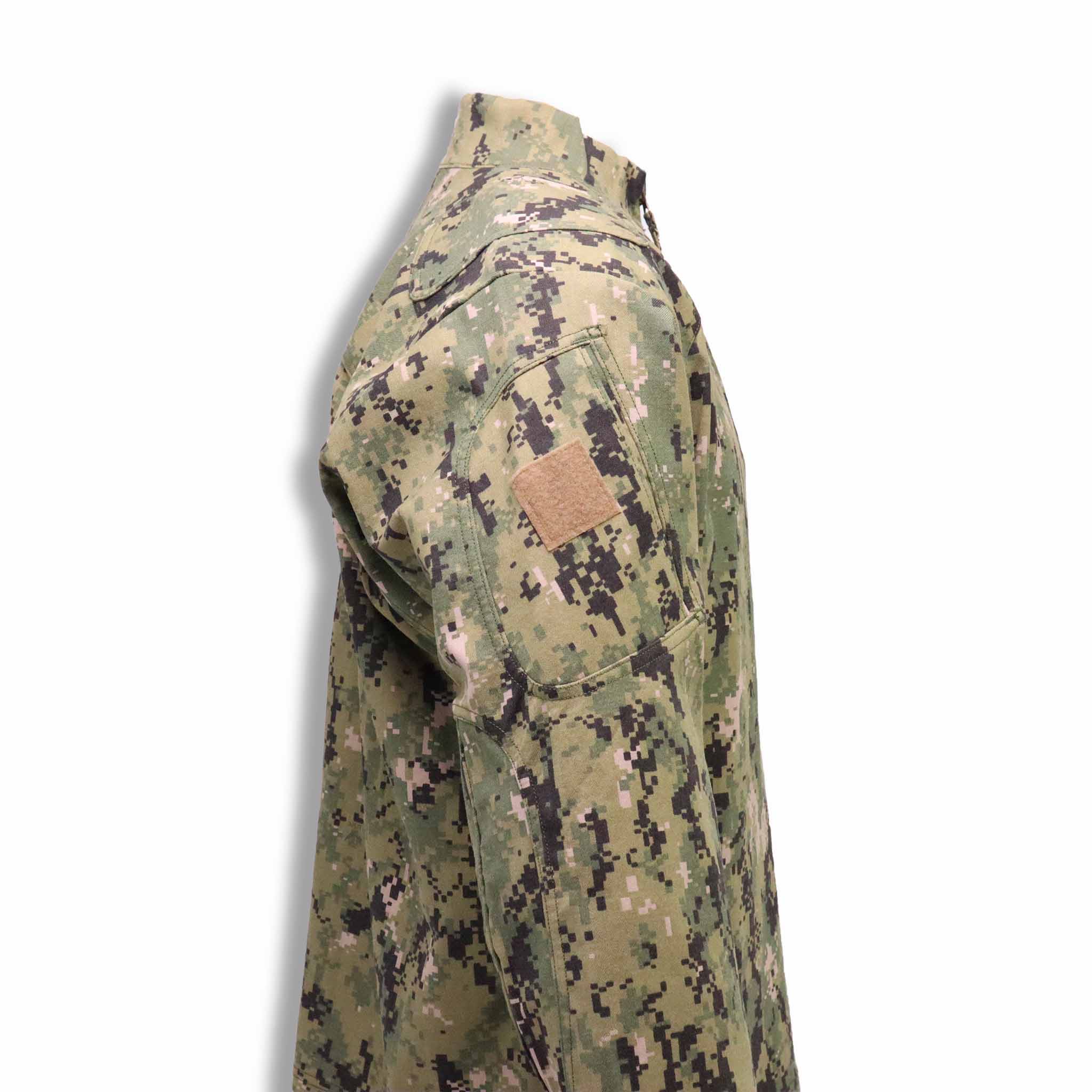 US NAVY NWU　上等兵曹　極上品シャツ L-L USGI US Navy IWCS Inclement Weather NWU Type III Woodland Combat