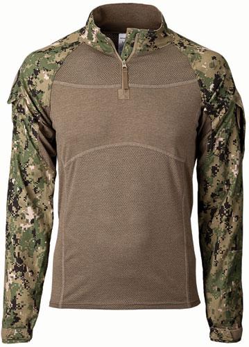 Apparel - Tops - Combat - USGI US Navy New Balance Fire Resistant NWU Type III Woodland Combat Shirt