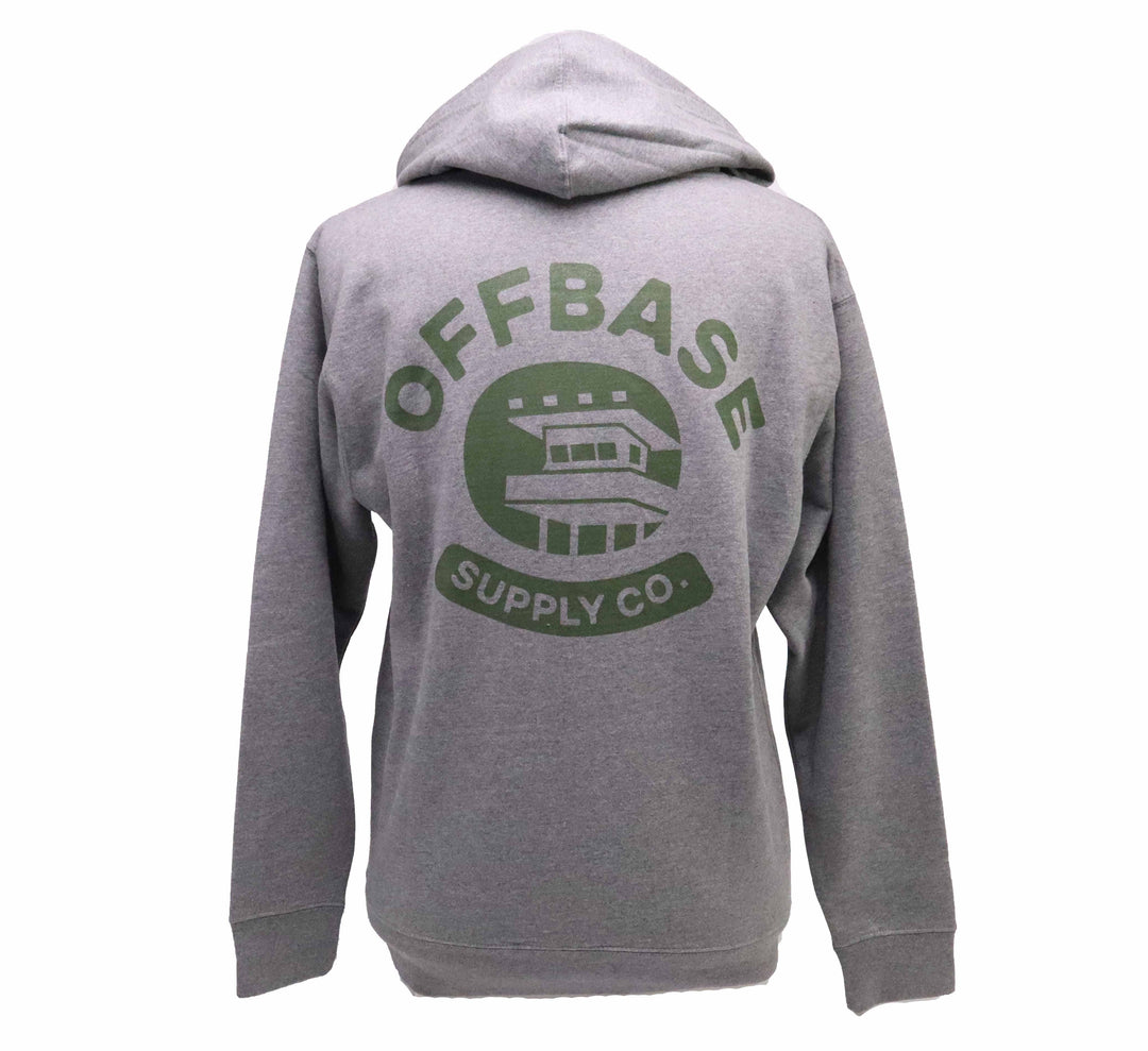 Apparel - Tops - Mid Layer - Offbase OG Hoodie Sweatshirt - Grey