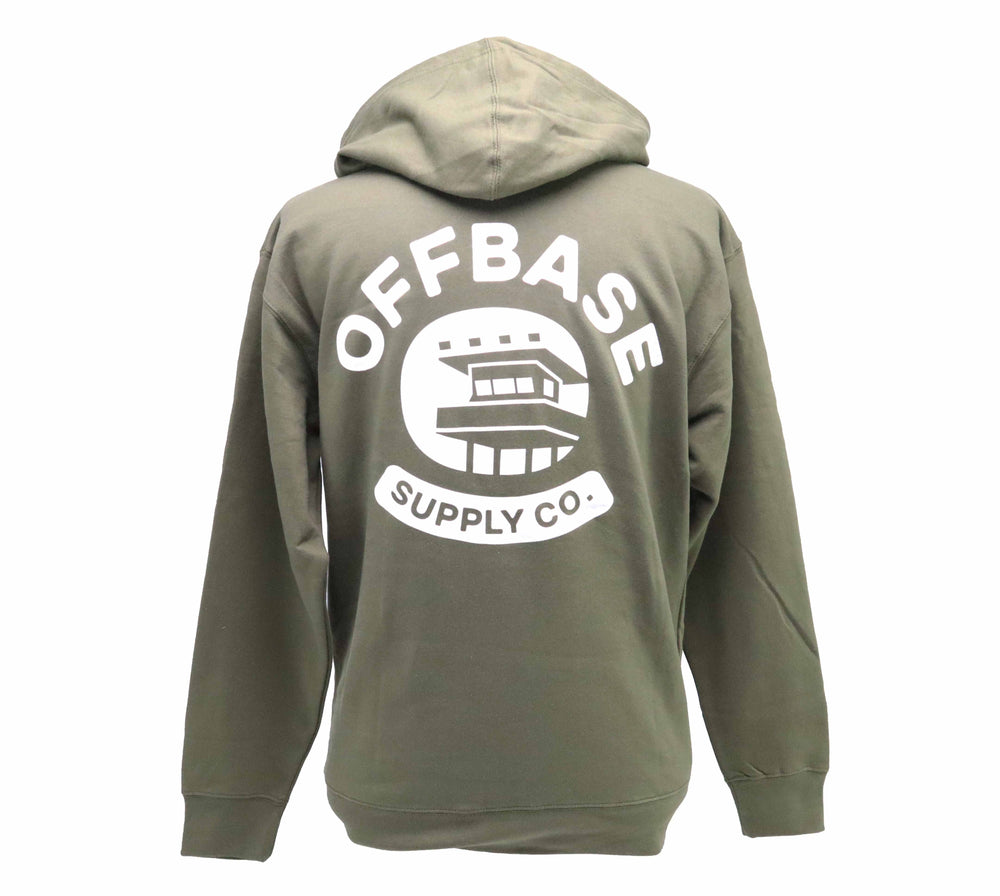 Apparel - Tops - Mid Layer - Offbase OG Hoodie Sweatshirt - OD Green