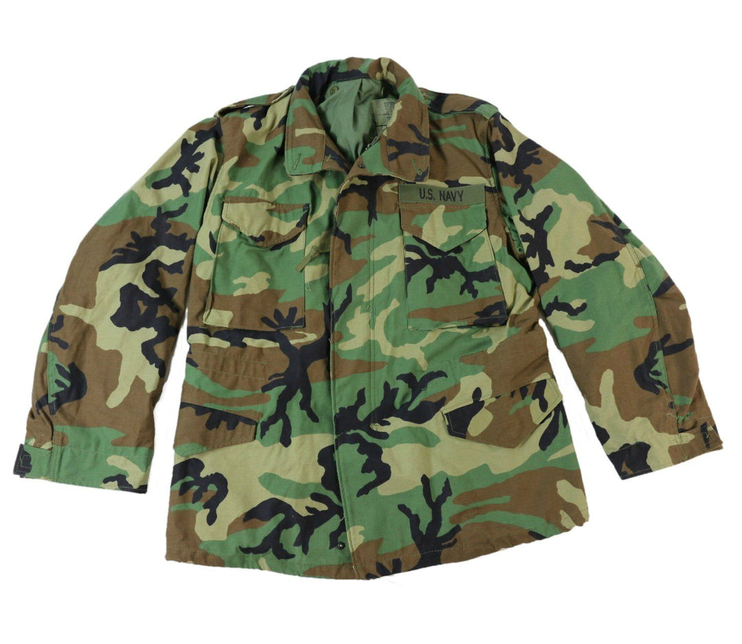 Apparel - Tops - Outerwear - USGI M65 Cold Weather Field Coat Jacket - Woodland (SURPLUS)