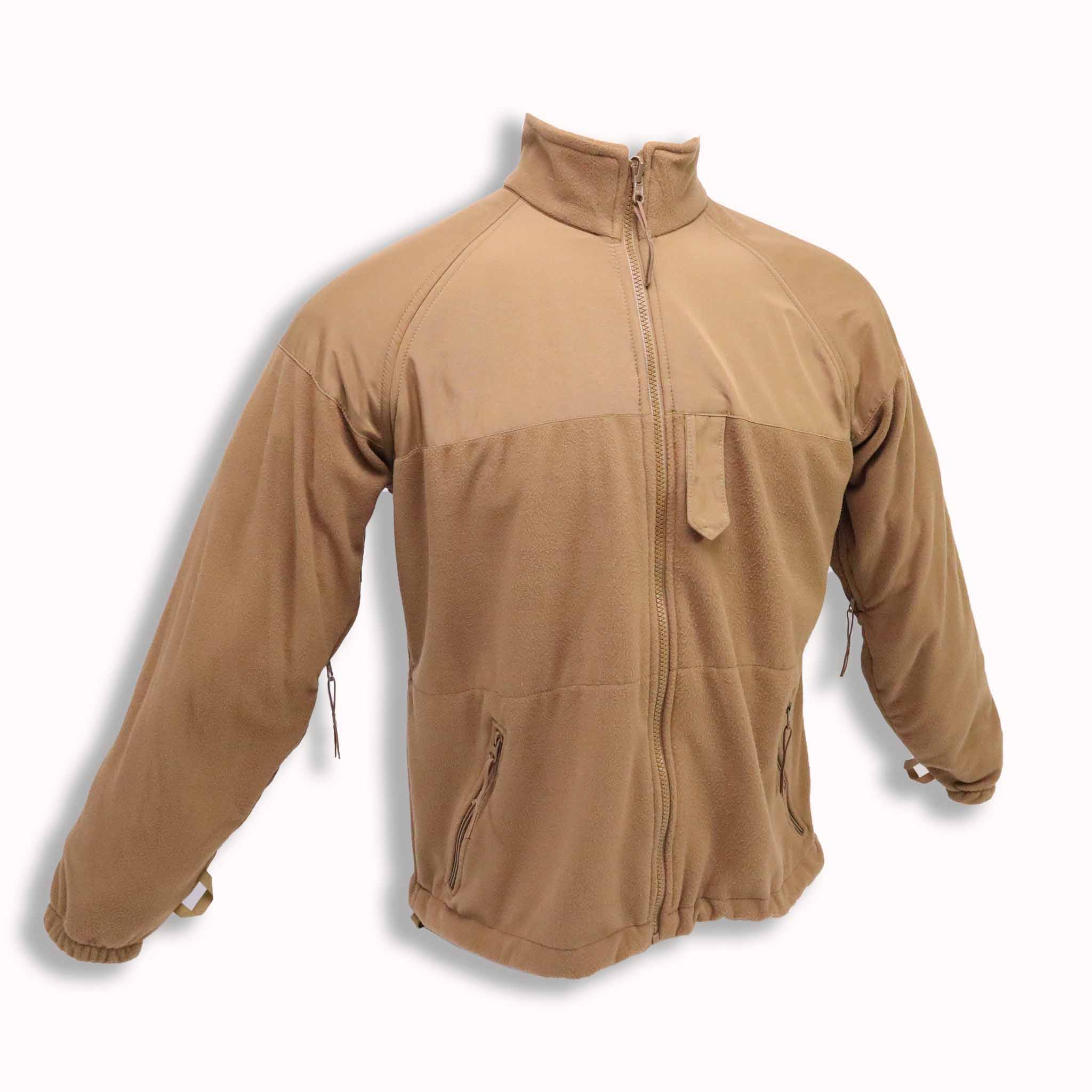 USGI US Navy NWU Type II III Working Uniform Parka Coyote Brown Fleece Offbase Supply Co