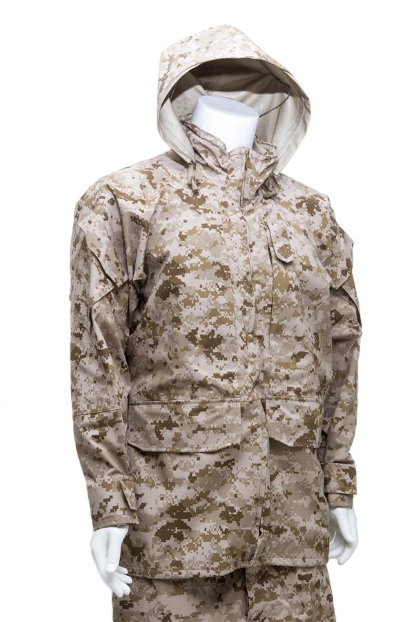 Apparel - Tops - Outerwear - USGI US Navy Wet/Cold Weather NWU Type II Desert Parka