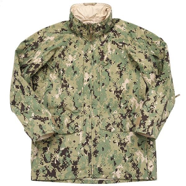 Apparel - Tops - Outerwear - USGI US Navy Wet/Cold Weather NWU Type III Woodland Parka