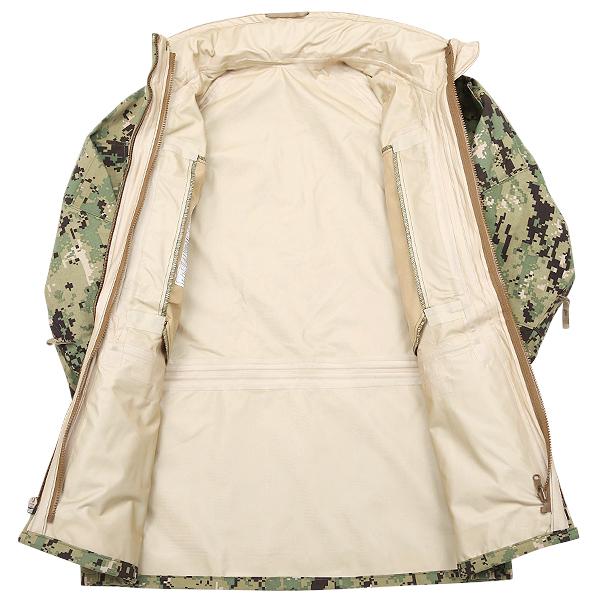 Apparel - Tops - Outerwear - USGI US Navy Wet/Cold Weather NWU Type III Woodland Parka