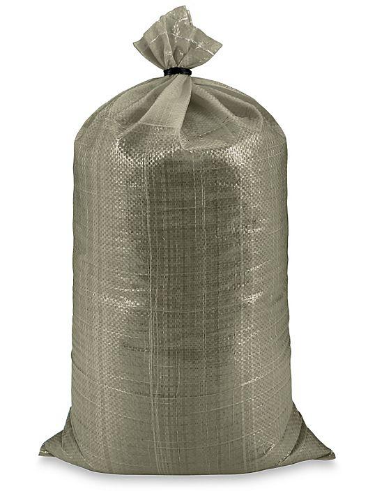 Gear - Bags - Gear Bags - USGI Polypropylene OD Green Draw String Sand Bags (14x26")