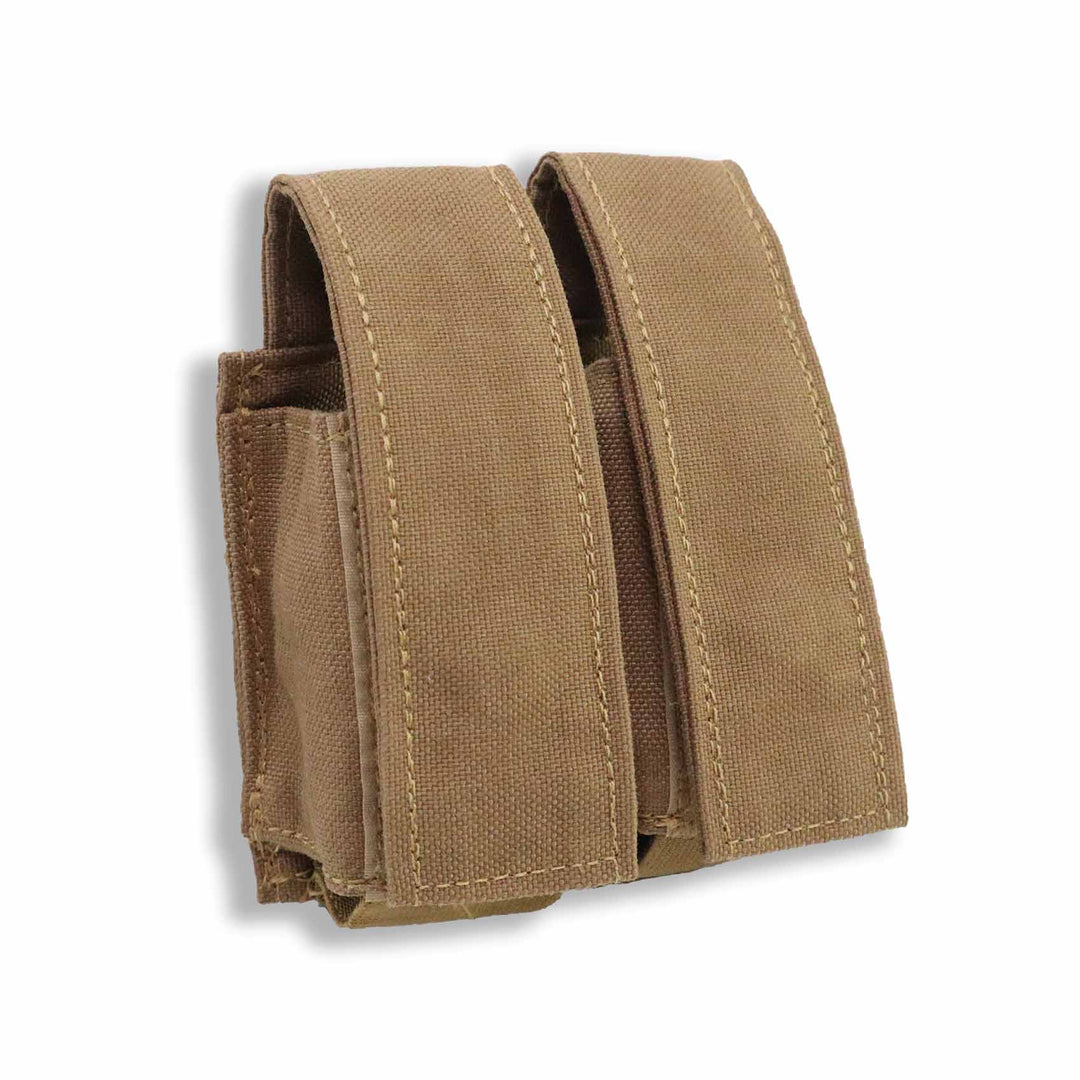 Gear - Pouches - Grenade - London Bridge Trading LBT-9033B Double 40MM Grenade Pouch - Coyote Brown