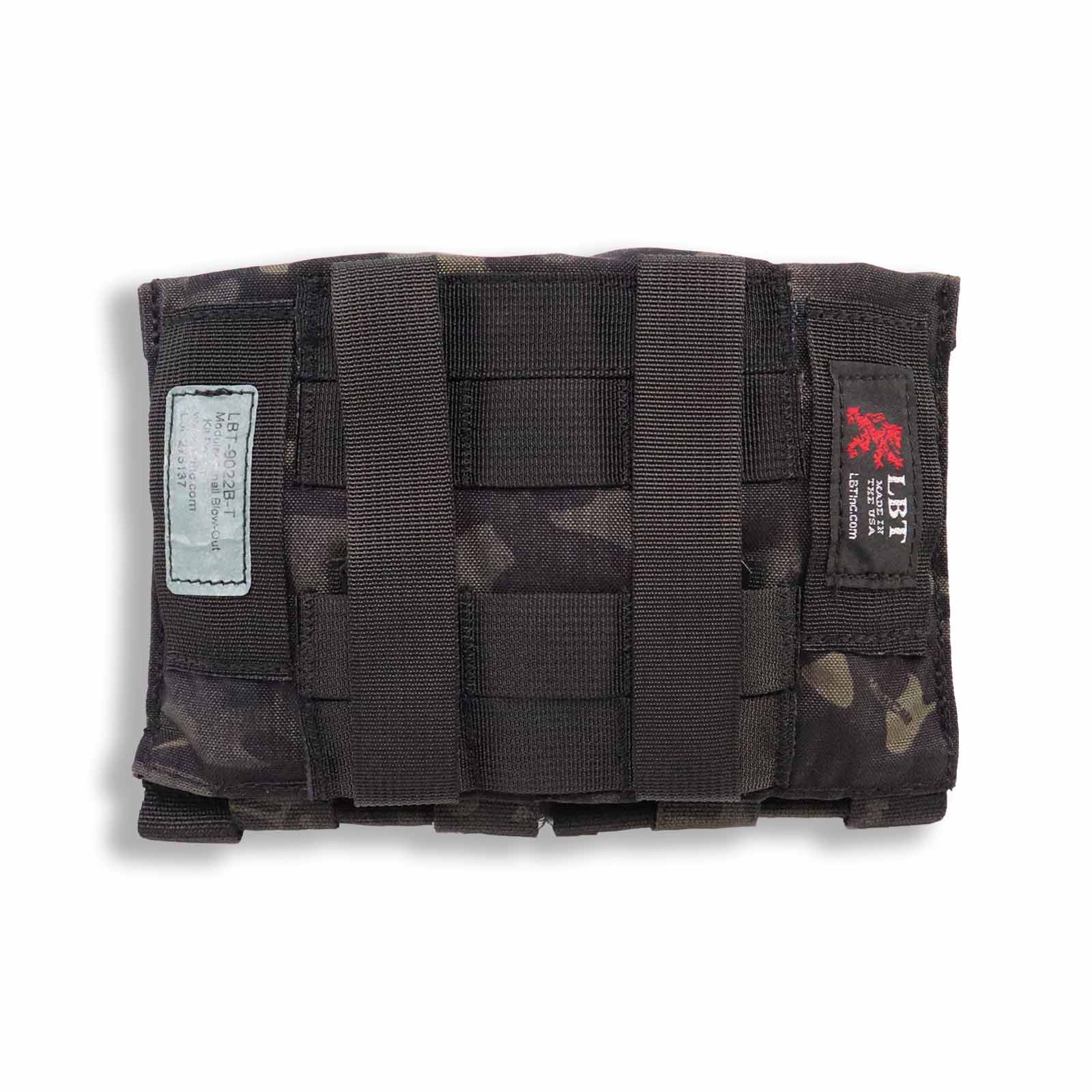 London Bridge Trading LBT-9022B-T Small Blow Out Medical Pouch - Multicam  Black