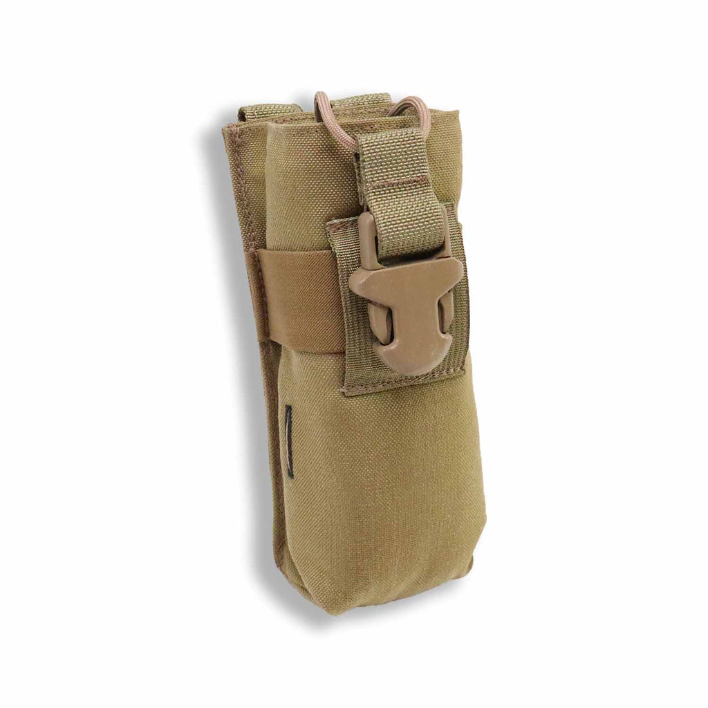 Eagle Industries SFLCS Padded MBITR Radio Pouch - Khaki