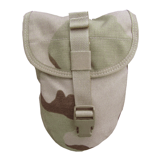 Gear - Pouches - Utility - USGI US Army MOLLE II Entrenching Tool Carrier E-Tool Pouch - Desert