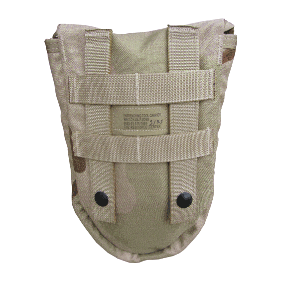Gear - Pouches - Utility - USGI US Army MOLLE II Entrenching Tool Carrier E-Tool Pouch - Desert (SURPLUS)