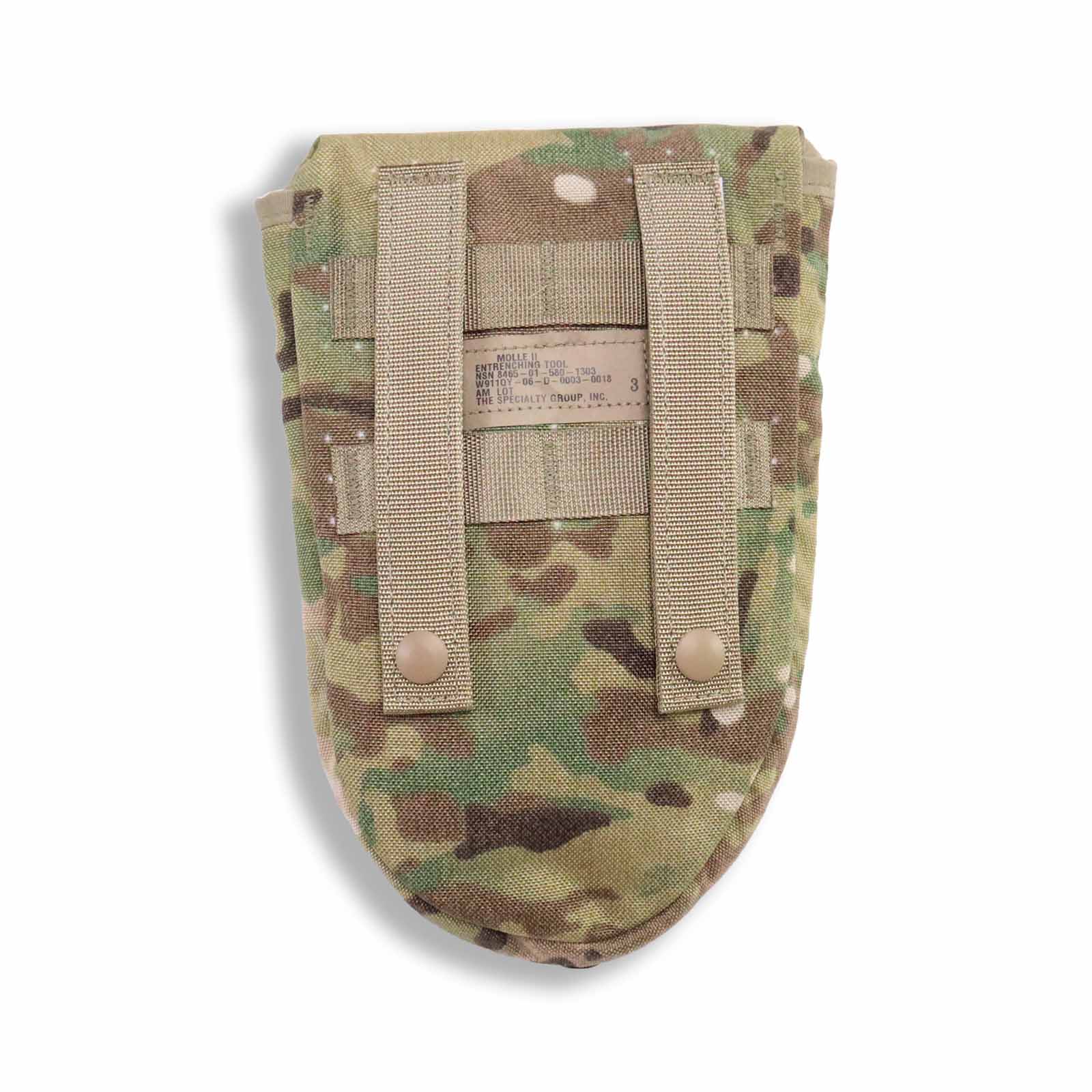 USGI US Army MOLLE II Entrenching Tool Carrier E-Tool Pouch - Multicam USGI US Army MOLLE II Entrenching Tool Carrier E-Tool Pouch - Multicam