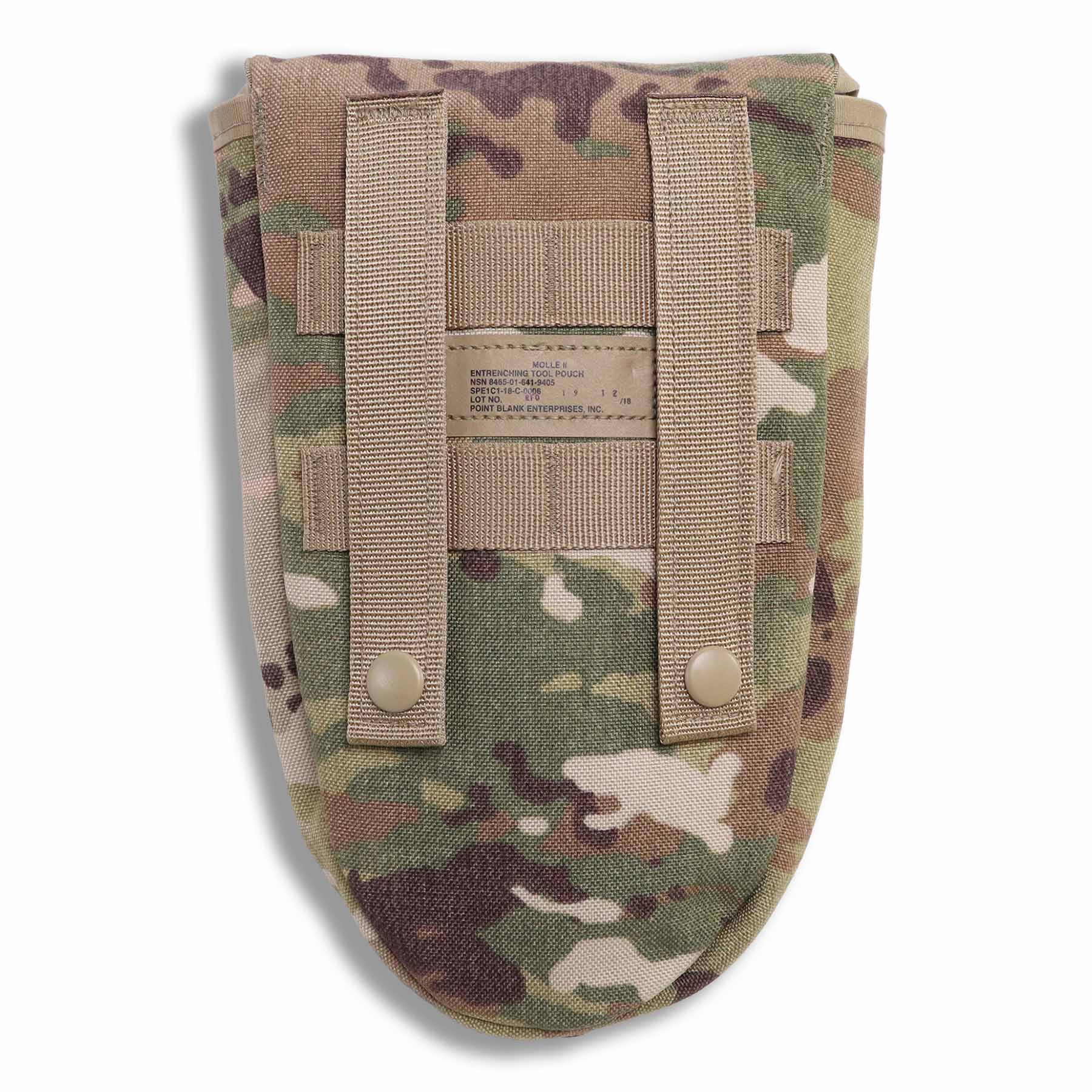 USGI US Army MOLLE II Entrenching Tool Carrier E-Tool Pouch - OCP ...