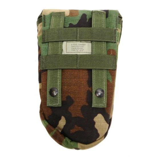 Gear - Pouches - Utility - USGI US Army MOLLE II Entrenching Tool Carrier E-Tool Pouch - Woodland