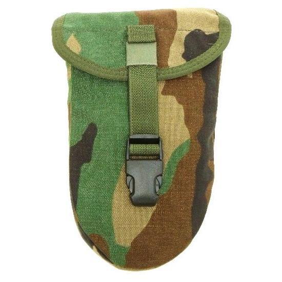 Gear - Pouches - Utility - USGI US Army MOLLE II Entrenching Tool E-Tool Pouch - Woodland (SURPLUS)
