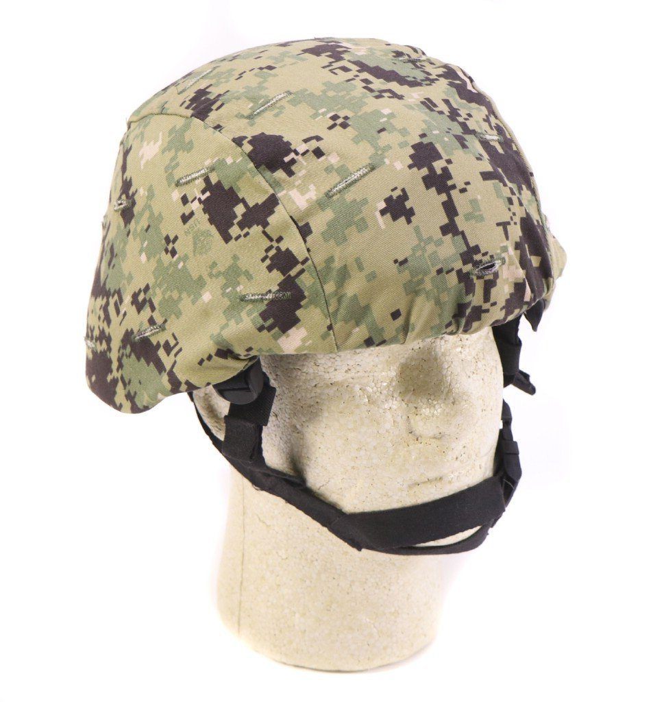 Gear - Protection - Helmet Parts - USGI US Navy NWU Type III Helmet Cover